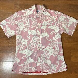 RAI NANI button down Hawaiian shirt top large L